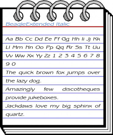 BeagleExtended Font