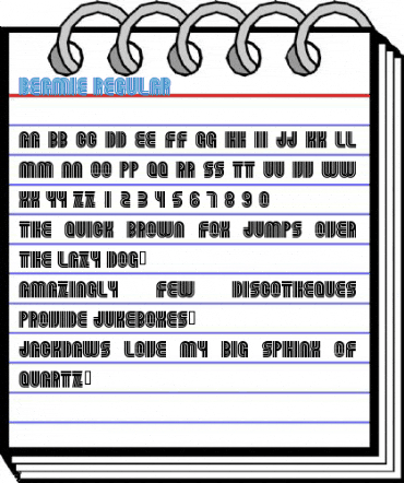 Beamie Regular Font