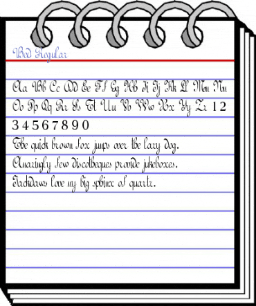 Bed Regular Font