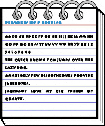Beesknees Itc P Regular Font