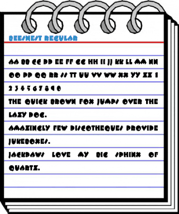 Beesnest Regular Font