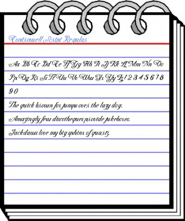 Controwell Script Regular Font