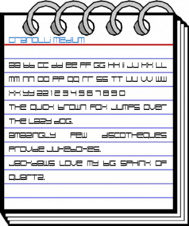 Cranolli Medium Font