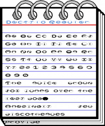 Dactylo Regular Font