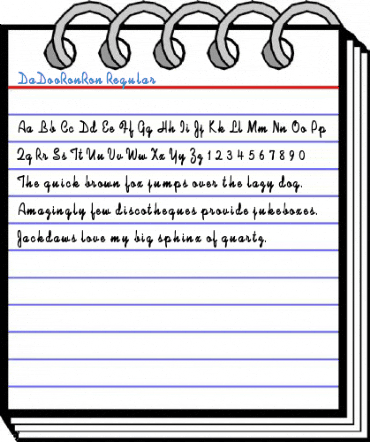 DaDooRonRon Regular Font