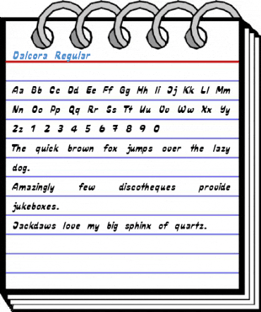 Dalcora Regular Font