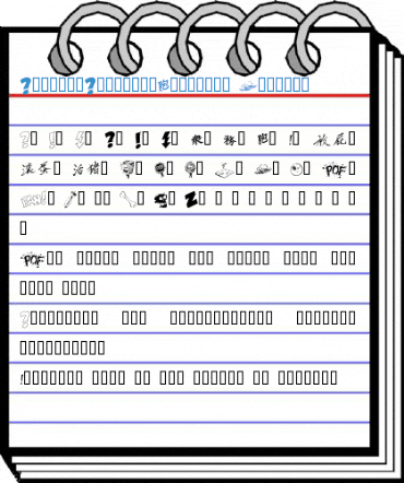 DammnedDingbatsInitials Regular Font