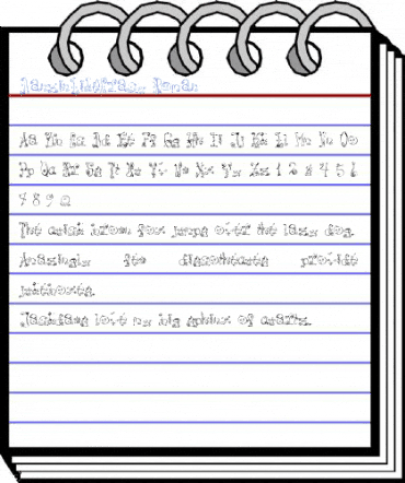 DanzinLikeCracy Roman Font