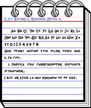 Dark Crystal Script Normal Font