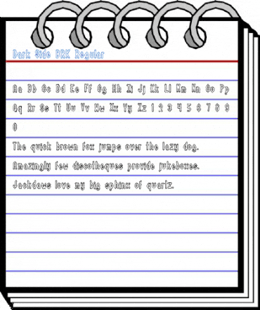 Dark Side BRK Regular Font