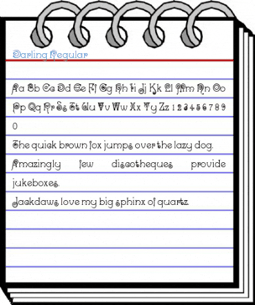 Darling Regular Font