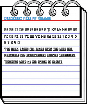 Darmstadt Arts NF Regular Font
