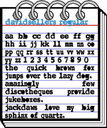 DavidSellers Font