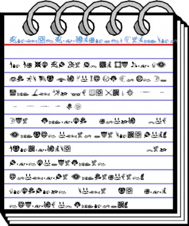 DavysDingbats1 Regular Font