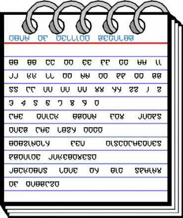 Dawn of Mellido Regular Font