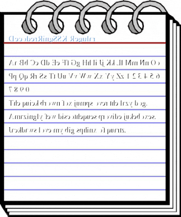 DecoderRingSSK Regular Font