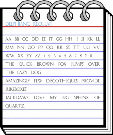 DelphianC Regular Font
