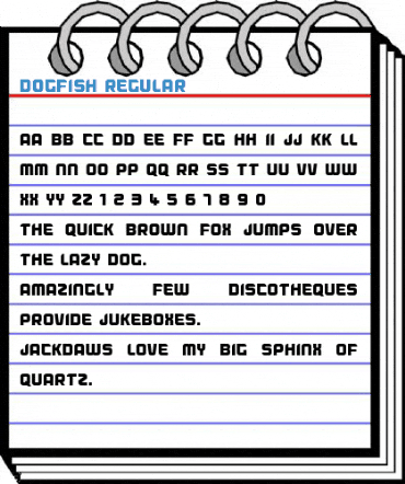 Dogfish Regular Font