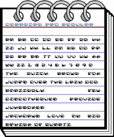 Deranian Pro Regular Font