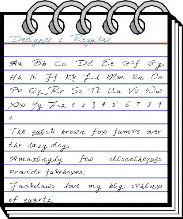 Designer 2 Regular Font