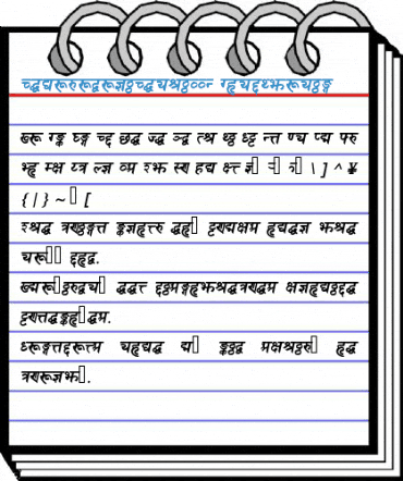 DevanagariDelhiSSK BoldItalic Font