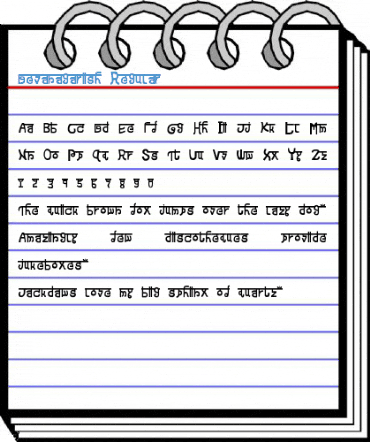 Devanagarish Regular Font