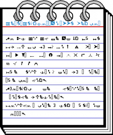 DexisDingbatsFourSSi Regular Font