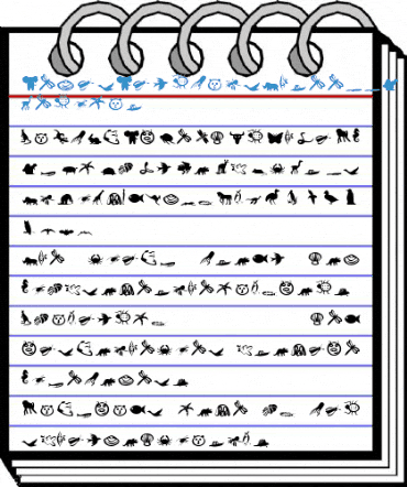 DexisDingbatsThreeSSK Regular Font