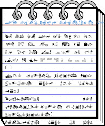DF Backyard Beasties Regular Font