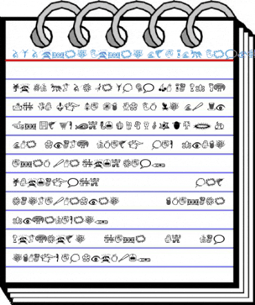 DF Daves Raves Two ITC Regular Font