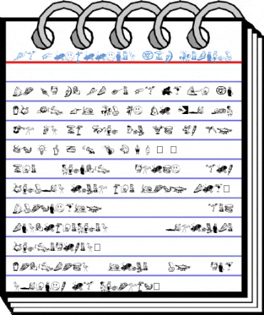 Df Fontoonies ITC Font