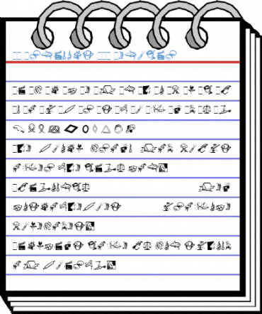 DF Organics IIA Regular Font