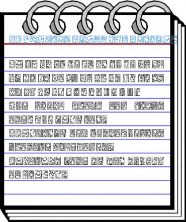 DF Stained Glass ITC Regular Font