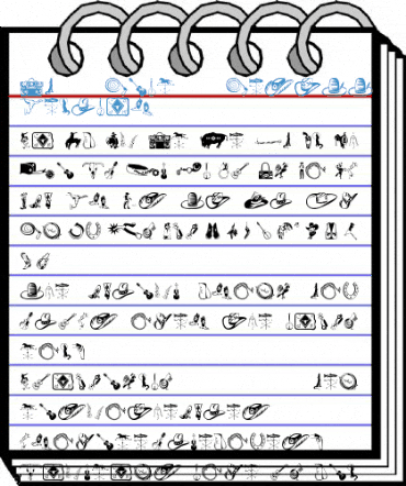 Df Wild WestTT ITC Regular Font