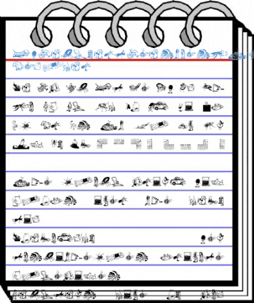 DfBackyardBeastiesITC Regular Font