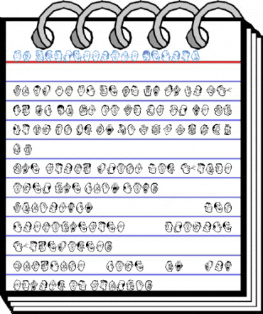DF Expressions Medium Font