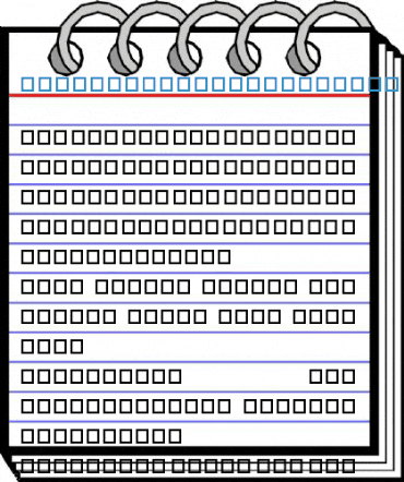 DFFangSong1BGB Regular Font