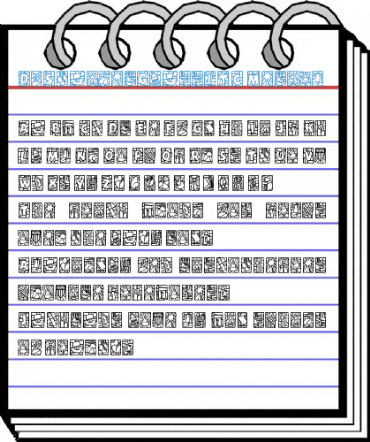 DfStainedGlassITC Medium Font