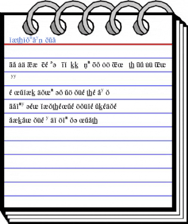DictionaryTNR Regular Font