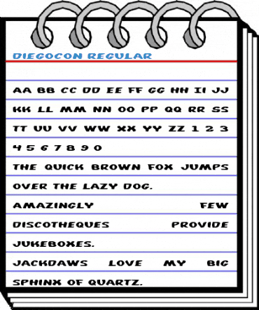 DiegoCon Regular Font