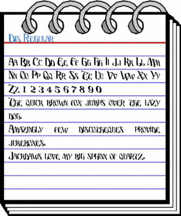 Dis Regular Font