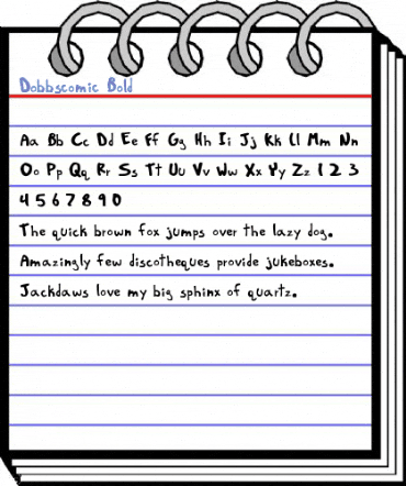 Dobbscomic Bold Font