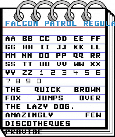 Falcon Patrol Font