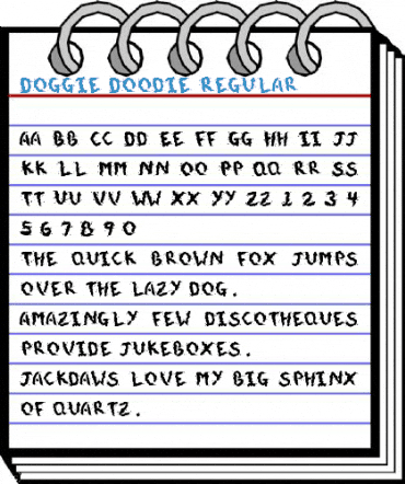 Doggie Doodie Regular Font