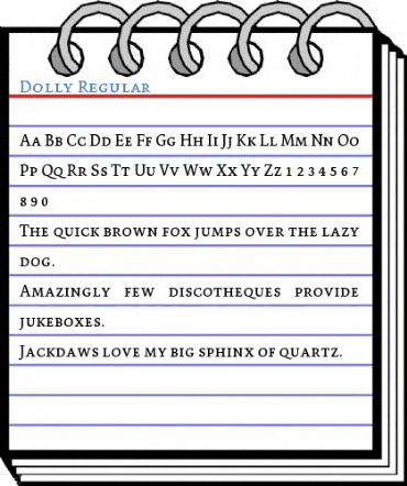 Dolly Regular Font