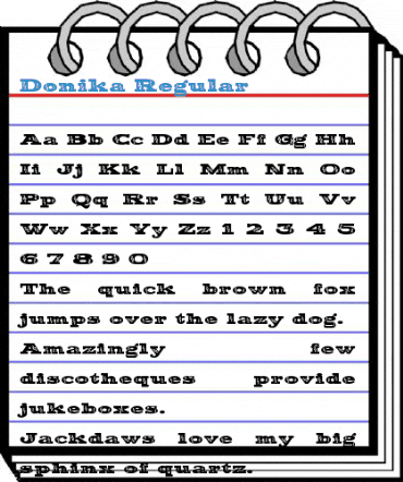 Donika Regular Font