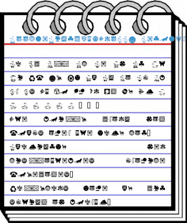 DoodleDingbatsTwoSSK Regular Font