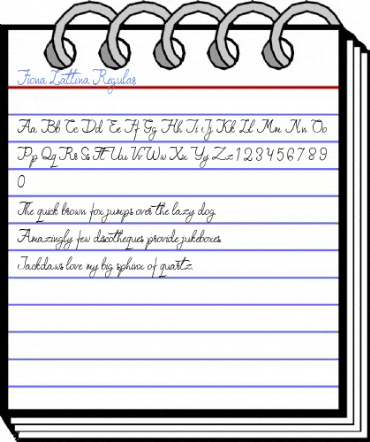 Fiona Lattina Regular Font