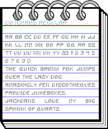 Dotchaos Regular Font