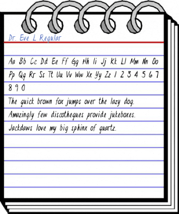 Dr. Eve L Regular Font